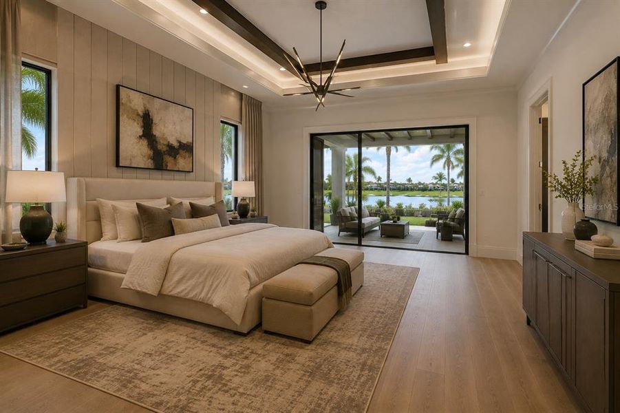 Furnished interior view inside a new home in , Odessa (Image 19).
