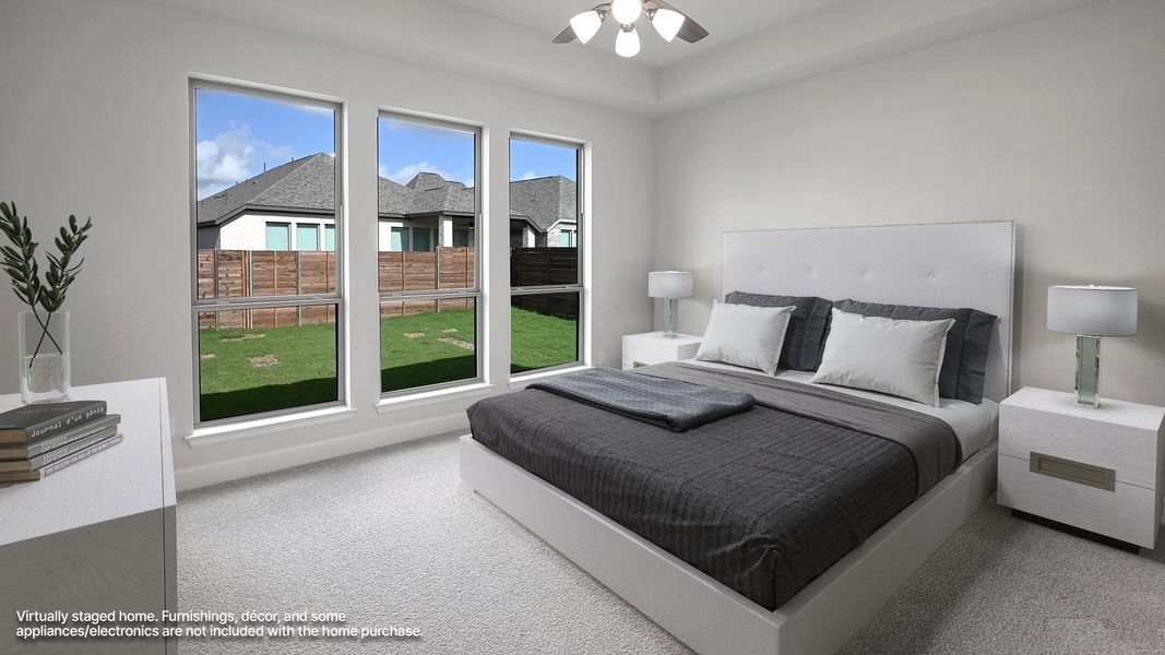 Furnished interior view inside a new home in Juniper Springs, Lockhart (Image 6).
