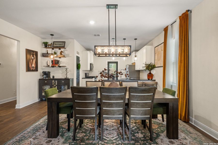 Furnished interior view inside a new home in Hightop Ridge, Converse (Image 15).