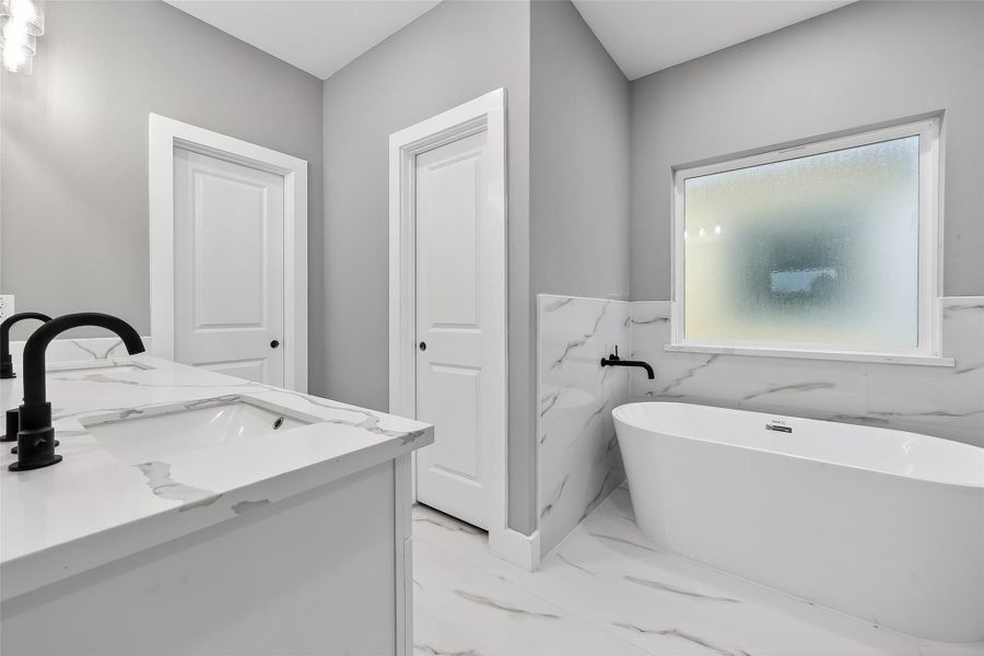 Furnished interior view inside a new home in , Houston (Image 15).