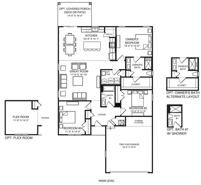 Eden Cay Floor plan