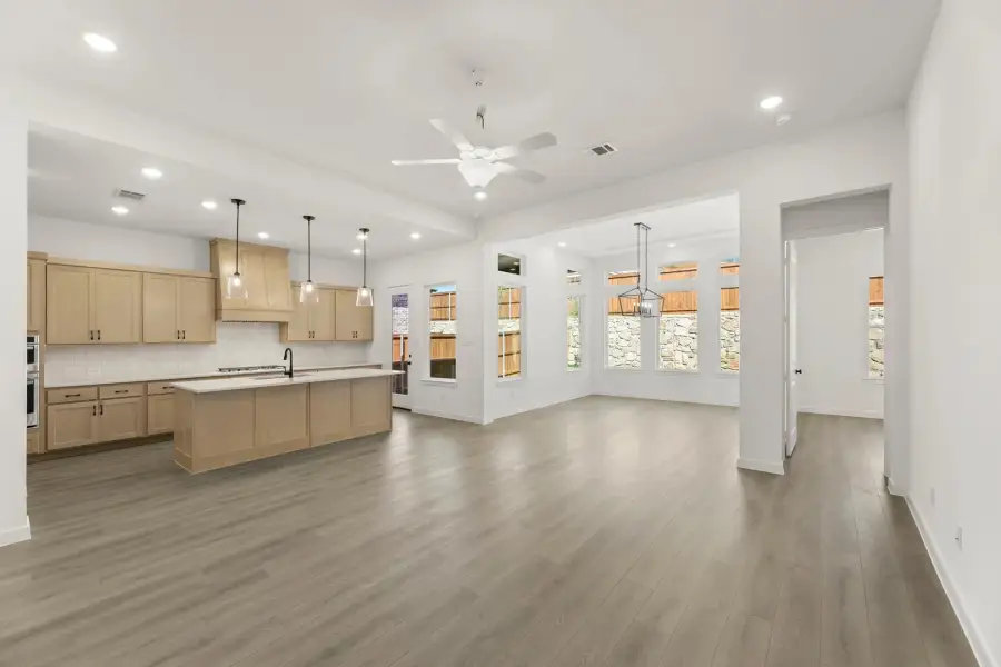 Open Kitchen-Living-Dining Room Representative Photo