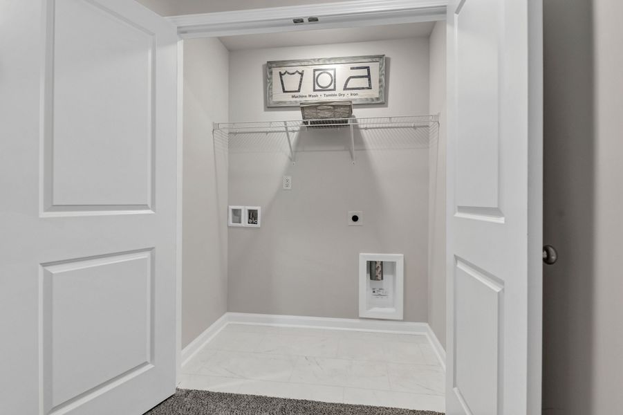 Representative unfurnished interior of a home built from the Jarrod by Veranda Homes in Trenton Place, Roebuck (Image 21).