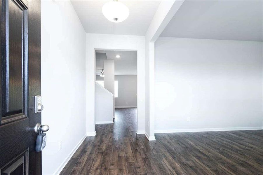 Spacious, unfurnished interior of a new home in The Reserve at Calcutta, Stockbridge (Image 58).