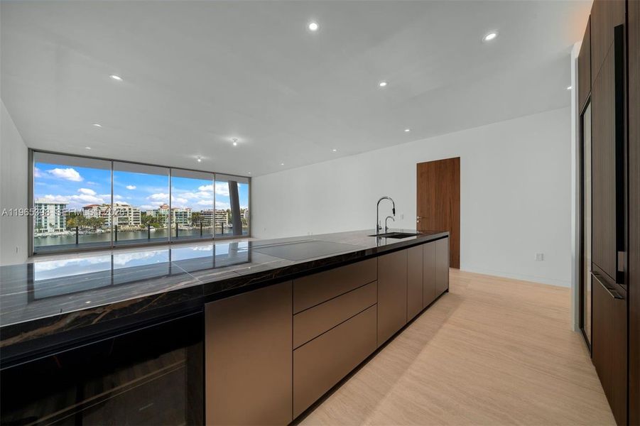 Furnished interior view inside a new home in , Miami (Image 7).