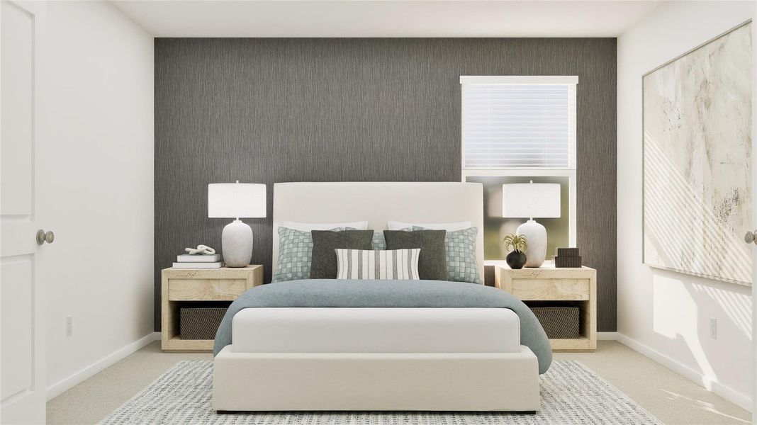 Furnished interior view inside a new home in Esperanza, Richmond (Image 28).
