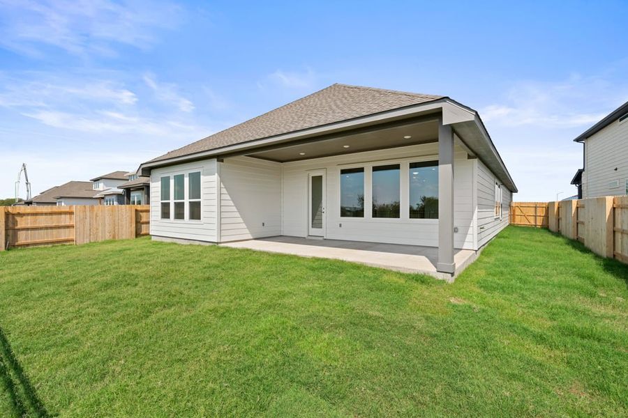 Exterior details of a home in Lagos Reserve, Manor (Image 4).
