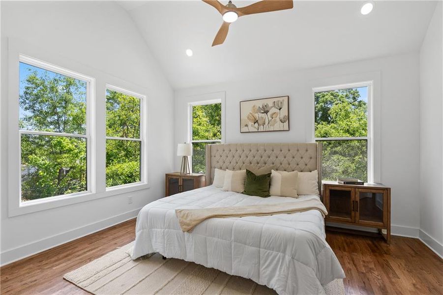 Furnished interior view inside a new home in , Atlanta (Image 12).