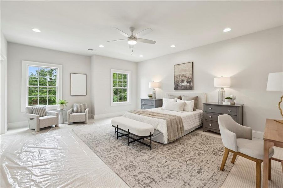 Furnished interior view inside a new home in 1858 Downtown Alpharetta, Alpharetta (Image 23). Furnished interior view inside a new home in 1858 Downtown Alpharetta, Alpharetta (Image 23).