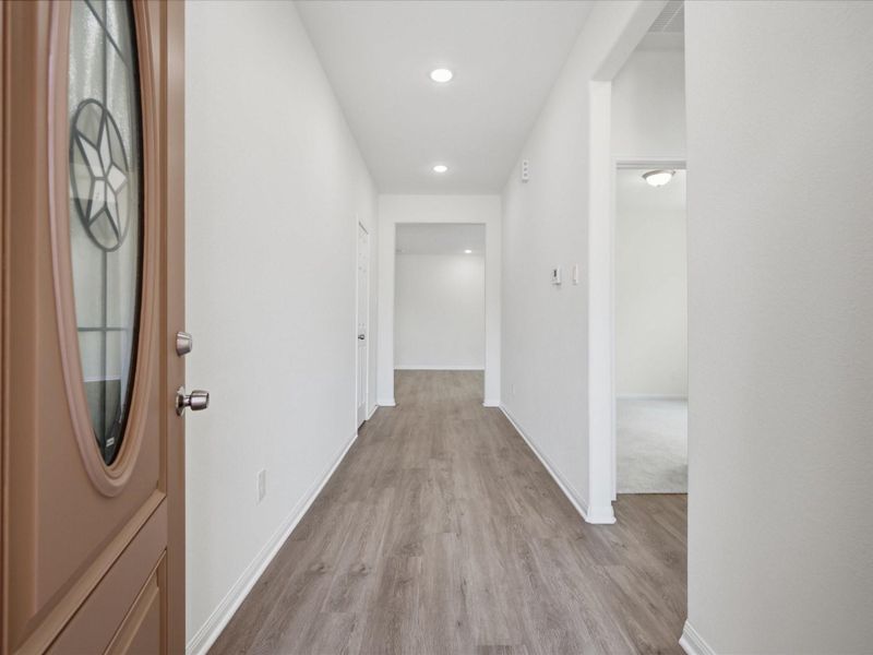 High ceilings and bright naturallight create a bright, polished welcome into this thoughtfully designed new construction home. High ceilings and bright naturallight create a bright, polished welcome into this thoughtfully designed new construction home.