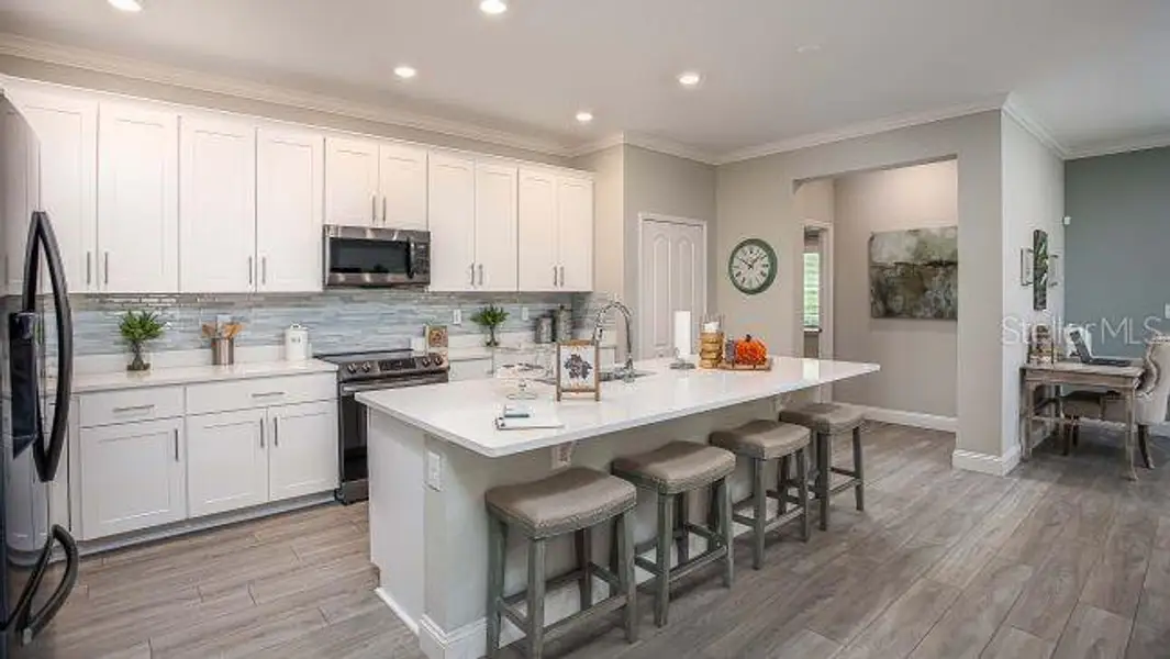 Furnished interior view inside a new home in Oakstone Farms, Leesburg (Image 5).