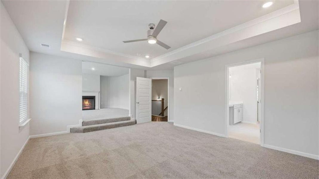 Spacious, unfurnished interior of a new home in Water Oak Estates, Lawrenceville (Image 22).