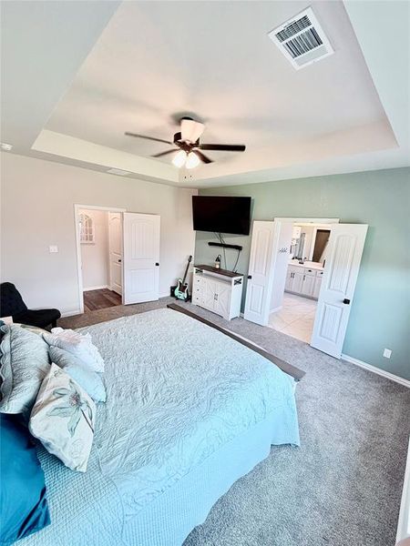 Furnished interior view inside a new home in , Haslet (Image 18).
