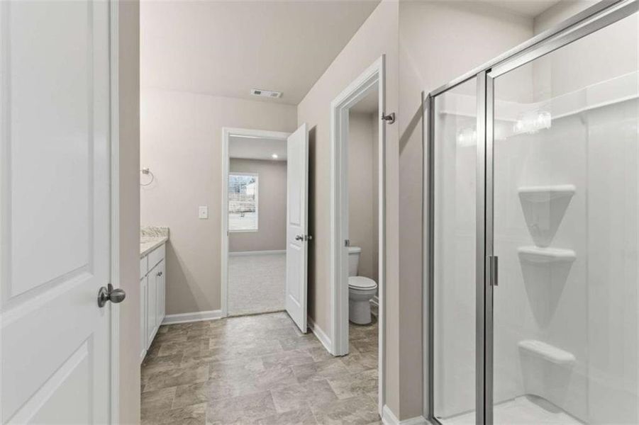 Furnished interior view inside a new home in The Reserve at Chapel Hill Phase II, Douglasville (Image 11). Furnished interior view inside a new home in The Reserve at Chapel Hill Phase II, Douglasville (Image 11).
