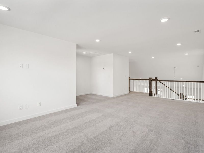 Spacious, unfurnished interior of a new home in Woods Crossing, Gallatin (Image 63).