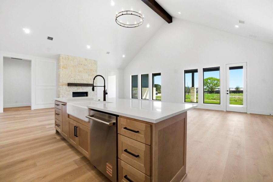 Furnished interior view inside a new home in Chapel Bend, Montgomery (Image 10).