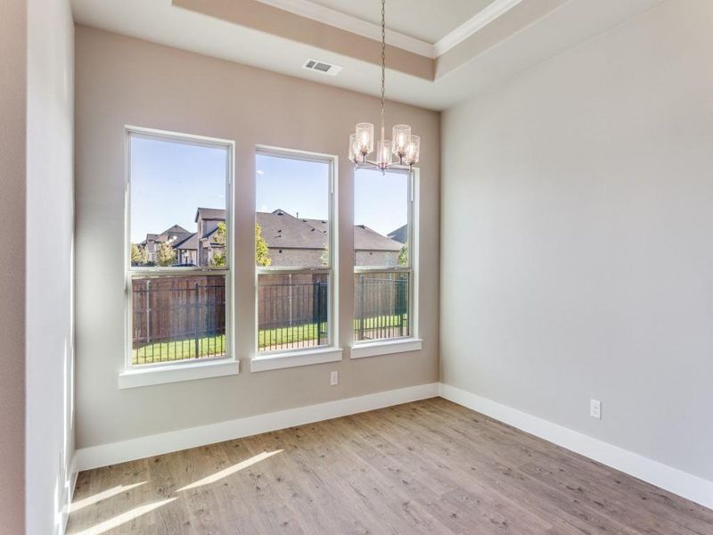 Spacious, unfurnished interior of a new home in Ladera at the Reserve, Mansfield (Image 24).