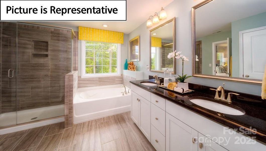 Furnished interior view inside a new home in Sylvan Creek, Denver (Image 30).