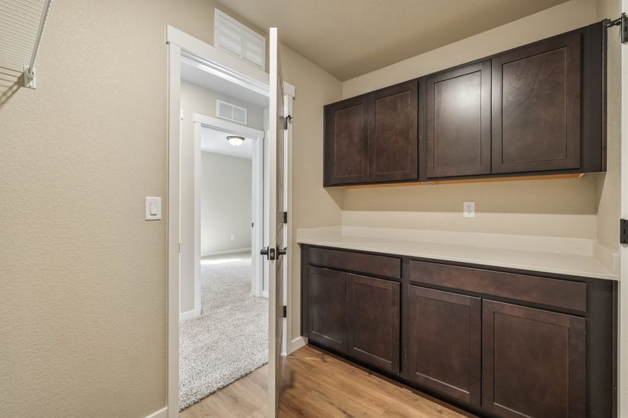 Furnished interior view inside a new home in Aspen Ranch, Fountain (Image 14).