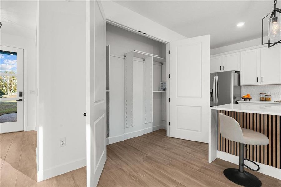 Furnished interior view inside a new home in , Orlando (Image 7). Furnished interior view inside a new home in , Orlando (Image 7).