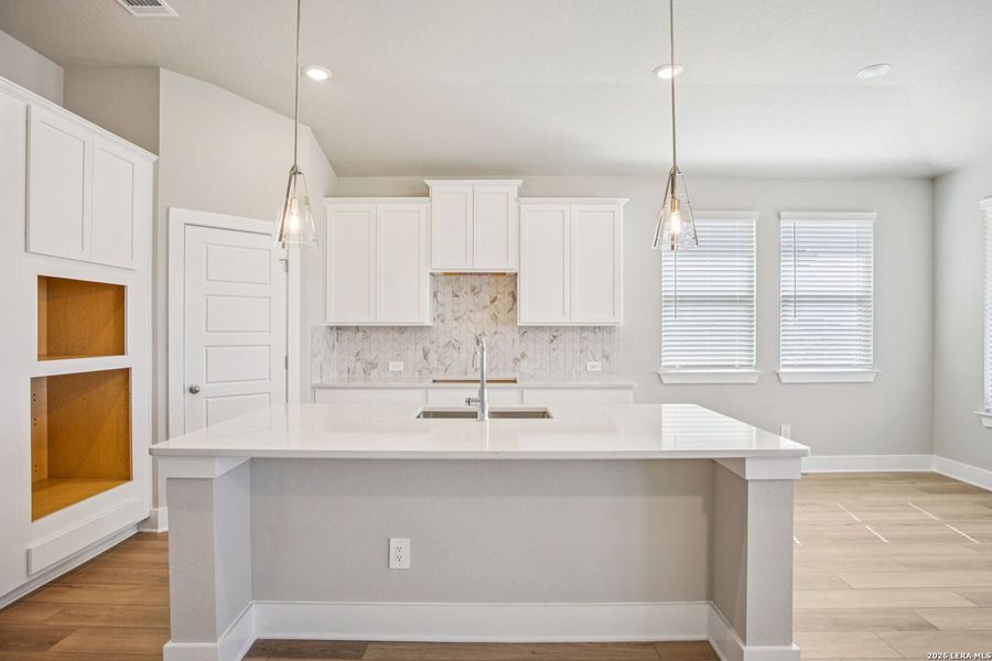 Furnished interior view inside a new home in Sagebrooke - Classic Series, San Antonio (Image 6).