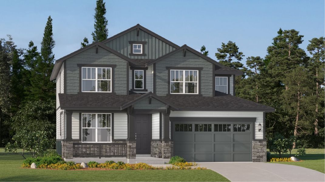 Craftsman home exterior