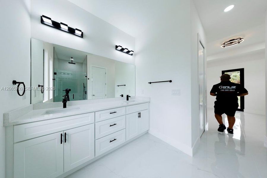 Furnished interior view inside a new home in , Lehigh Acres (Image 48).