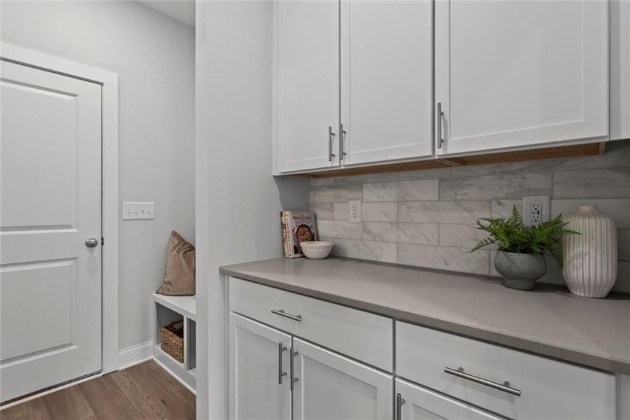 Furnished interior view inside a new home in , Dallas (Image 25).