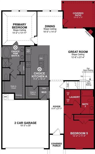 Beazer Homes Hurricane Ranier plan