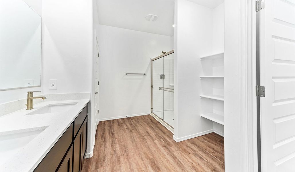 Furnished interior view inside a new home in Saguaro Bloom, Marana (Image 10). Furnished interior view inside a new home in Saguaro Bloom, Marana (Image 10).