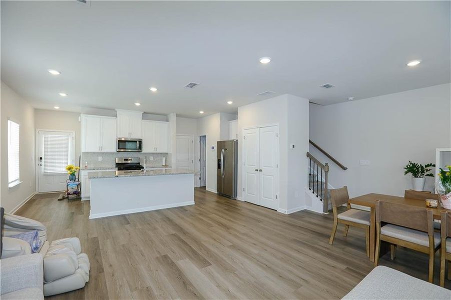 Furnished interior view inside a new home in , Lawrenceville (Image 6).