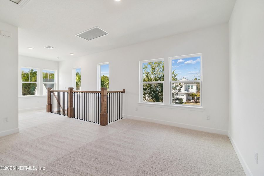 Spacious, unfurnished interior of a new home in Seabrook Village 40' Front Entry, Ponte Vedra (Image 24).