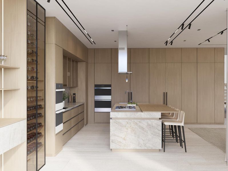 Furnished interior view inside a new home in , Boca Raton (Image 14).