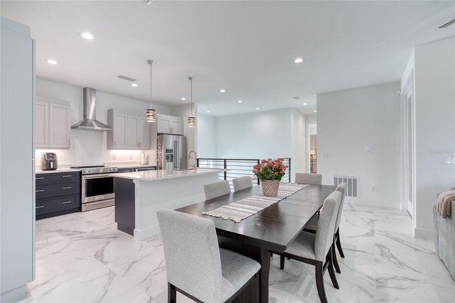 Furnished interior view inside a new home in , Daytona Beach (Image 10).