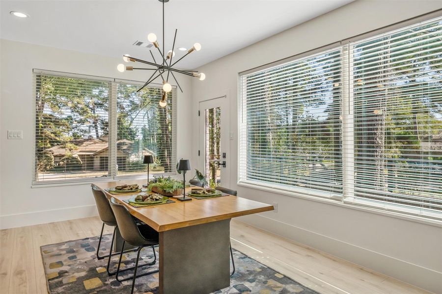 Furnished interior view inside a new home in , Montgomery (Image 8). Furnished interior view inside a new home in , Montgomery (Image 8).