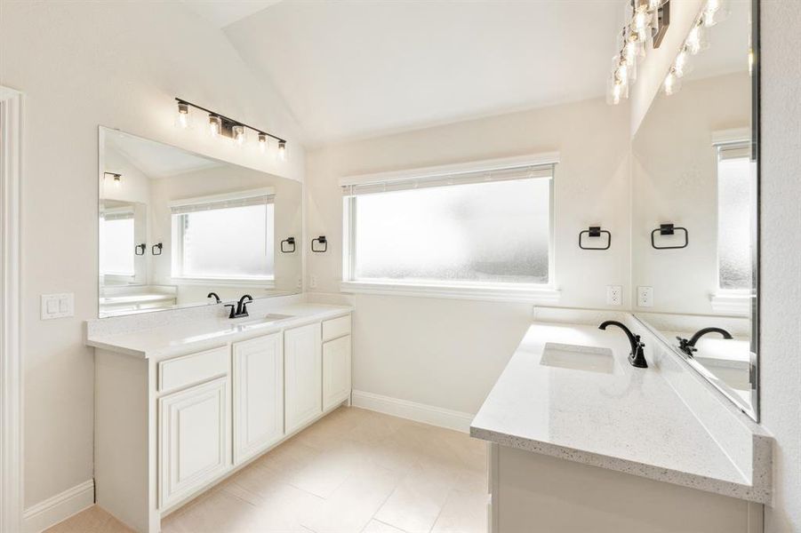 Furnished interior view inside a new home in Wildcat Ridge Phase 3, Godley (Image 12).