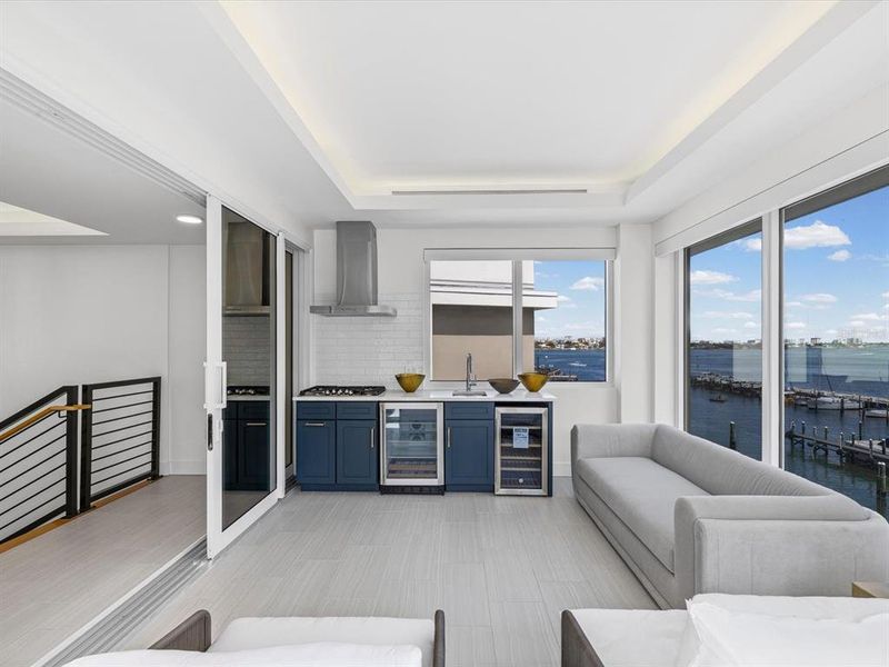 Furnished interior view inside a new home in , Clearwater (Image 14).