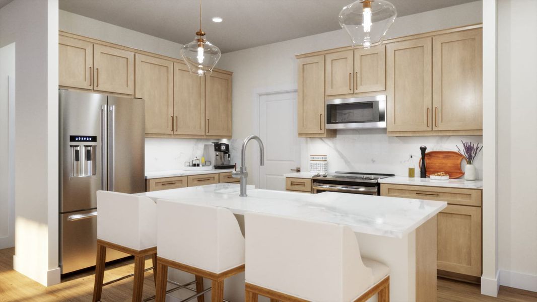 Kitchen | Terraza | Mira Vista at Victory in Buckeye, AZ by Landsea Homes