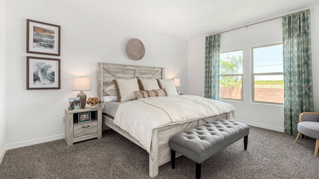 Furnished interior view inside a new home in Sahuarita Acres, Sahuarita (Image 15).