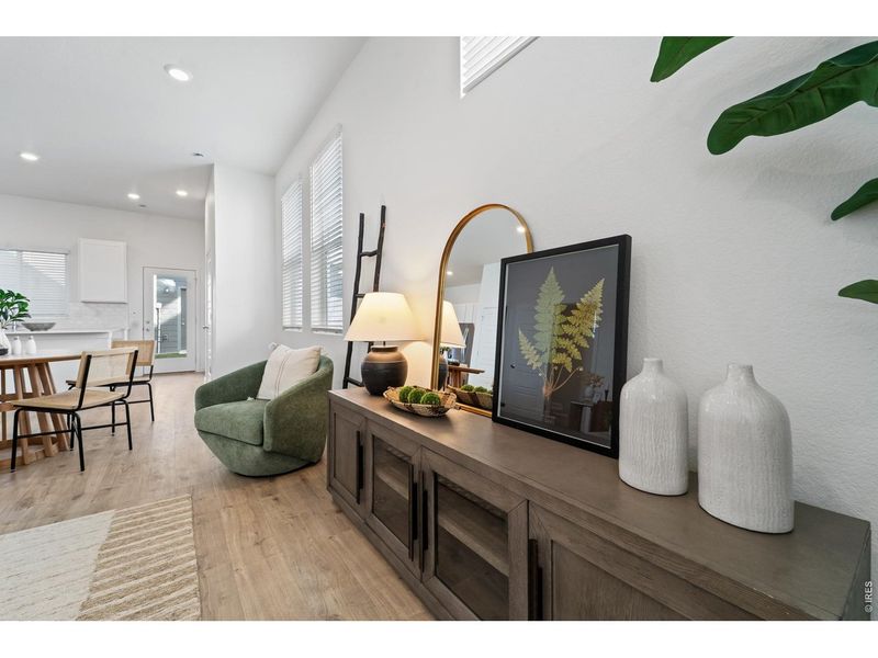 Furnished interior view inside a new home in Liberty Draw, Evans (Image 11). Furnished interior view inside a new home in Liberty Draw, Evans (Image 11).