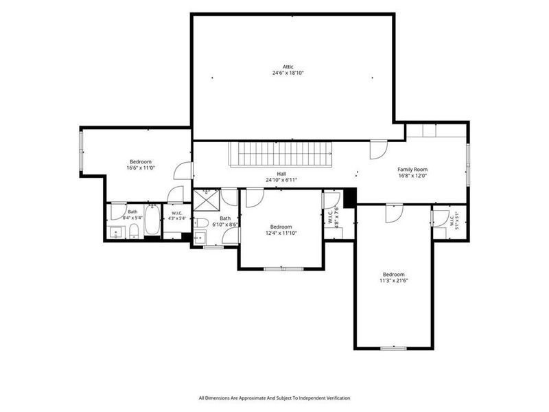 2D floor plan layout of this home in , Hull, GA (Image 5).
