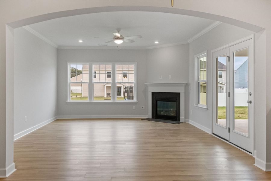 Spacious, unfurnished interior of a new home in Winston Ridge, Youngsville (Image 21).
