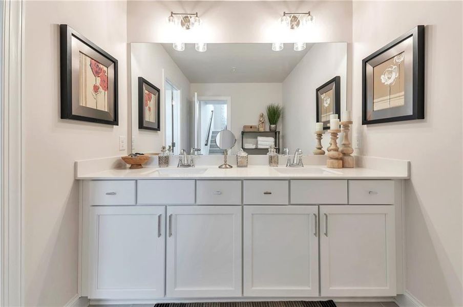 Furnished interior view inside a new home in , Marietta (Image 30).