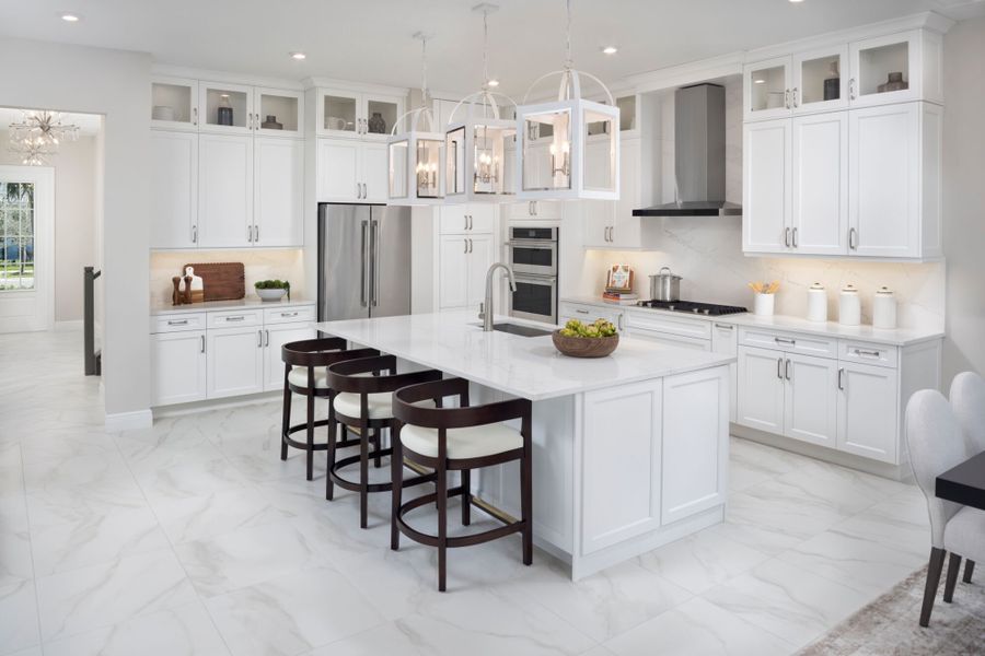Representative furnished interior of a home built from the Gerbera by Mattamy Homes in Newfield, Palm City (Image 9).