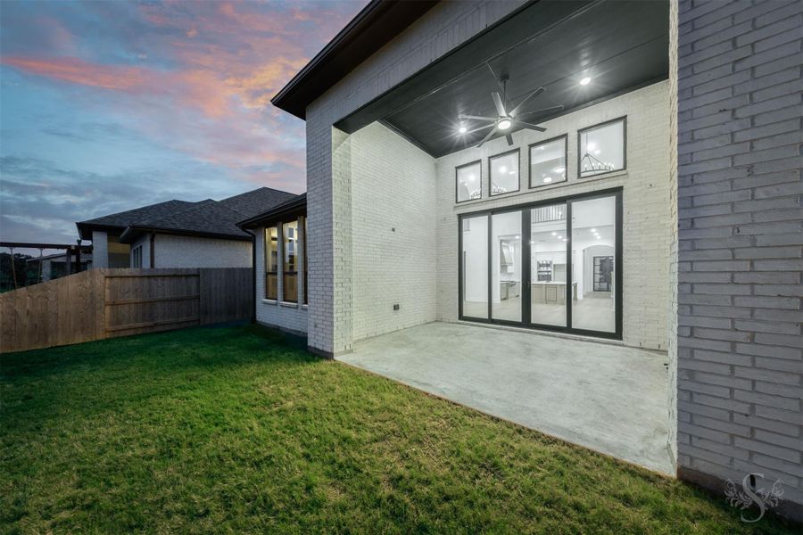Exterior details and patio area of a home in Fulbrook on Fulshear Creek: 60ft. lots, Fulshear (Image 29). Exterior details and patio area of a home in Fulbrook on Fulshear Creek: 60ft. lots, Fulshear (Image 29).