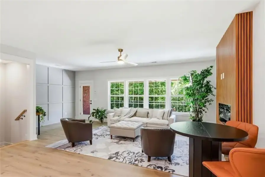 Furnished interior view inside a new home in , Cumming (Image 16).