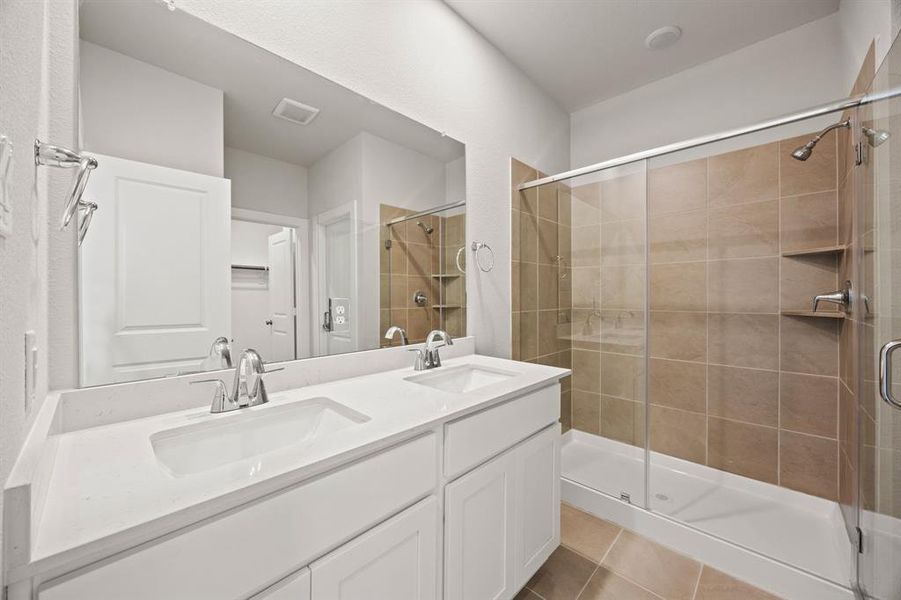 Furnished interior view inside a new home in Ambergrove, Royse City (Image 6).