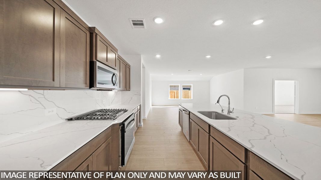 Representative furnished interior of a home built from the E60C by D.R. Horton in Riverside Estates, Mont Belvieu (Image 7). Representative furnished interior of a home built from the E60C by D.R. Horton in Riverside Estates, Mont Belvieu (Image 7).