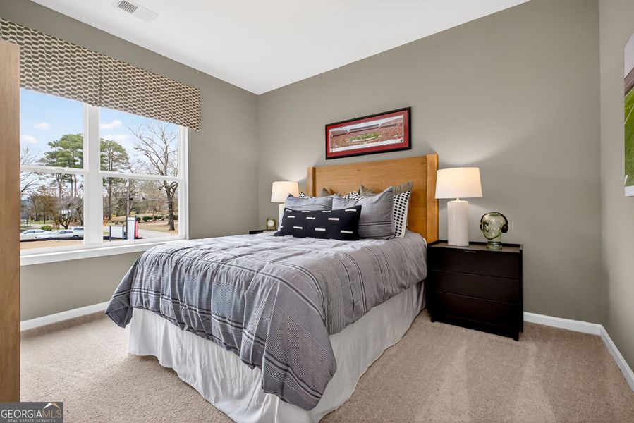 Furnished interior view inside a new home in Bryson Farms, Byron (Image 28).