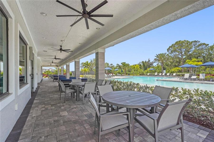 Exterior details and patio area of a home in , Lakewood Ranch (Image 4).